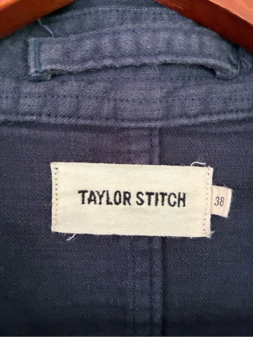 Taylor Stitch The Emerson Blazer In Navy Size 38/Small Huckberry
